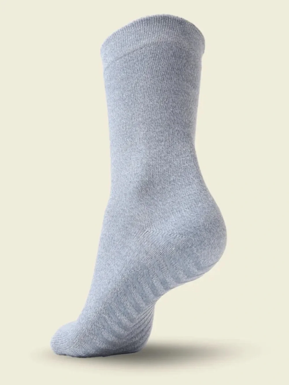 GripJoy Blue Crew Grip Socks